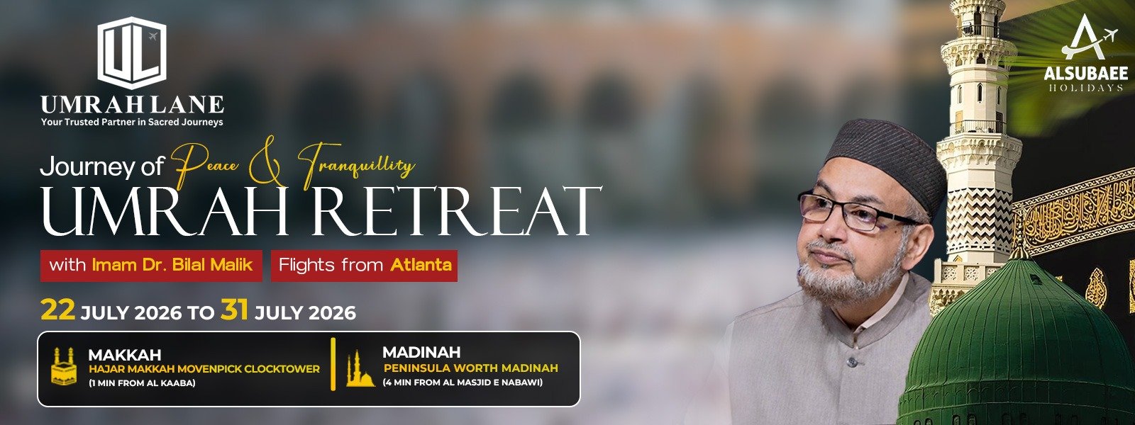 Umrah Retreat with Imam Dr. Bilal Malik